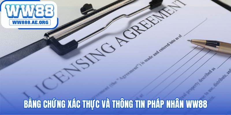 Công khai giấy phép hoạt động và pháp nhân để tăng minh bạch