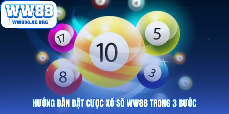 Hướng dẫn đặt cược xổ số WW88 với 3 bước cực kỳ đơn giản