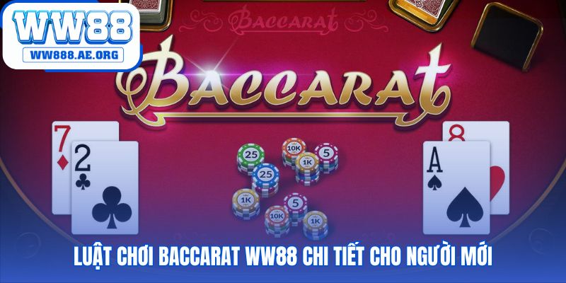 Luật chơi baccarat WW88 giải thích cách tính điểm và tỷ lệ thưởng