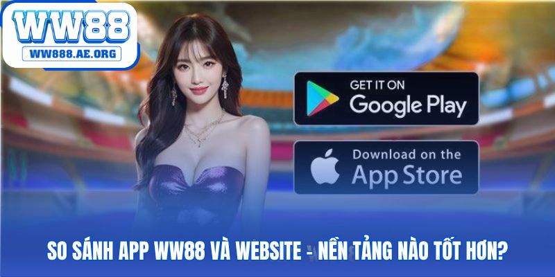 So sánh ưu điểm của app và website theo nhu cầu người dùng